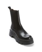 Boots en Cuir Marea noires - Talon 5 cm