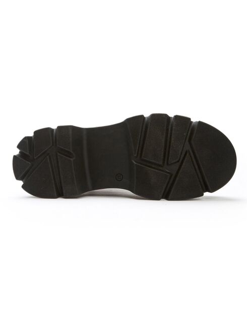 Cognacfarbene Lederstiefel Marea - 5 cm Absatz