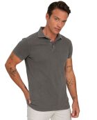 Polo Garment gris clair