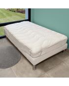 Surconfort de matelas blanc - 180x200 cm