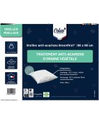 Oreiller ferme Anti Acariens Greenfirst blanc - 60x60 cm