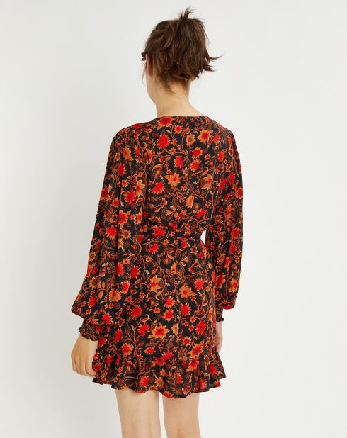 In My Heart Mehrfarbiges Wickelkleid