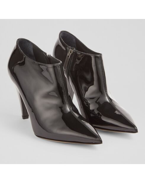 Bottines en Cuir verni Talulla noires - Talon 9 cm