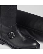 Bottes en Cuir Noemi noires