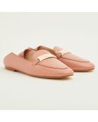 Mocassins en Cuir Paola roses