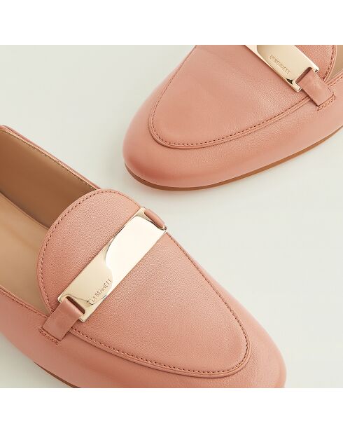 Mocassins en Cuir Paola roses