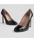 Escarpins en Cuir Mylah noirs - Talon 10,5 cm