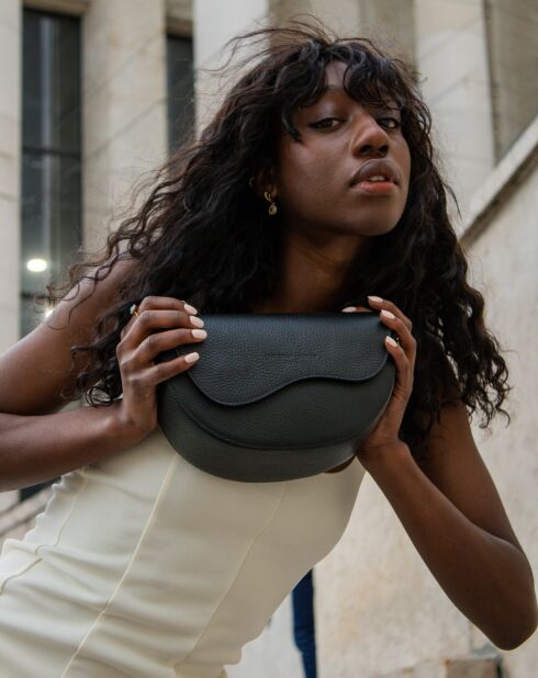 Sac bandoulière en Cuir Loewe noir - 24x15x9 cm