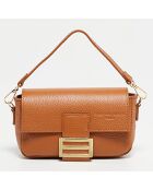 Maya Schultertasche aus Kamelleder - 19x13x5 cm