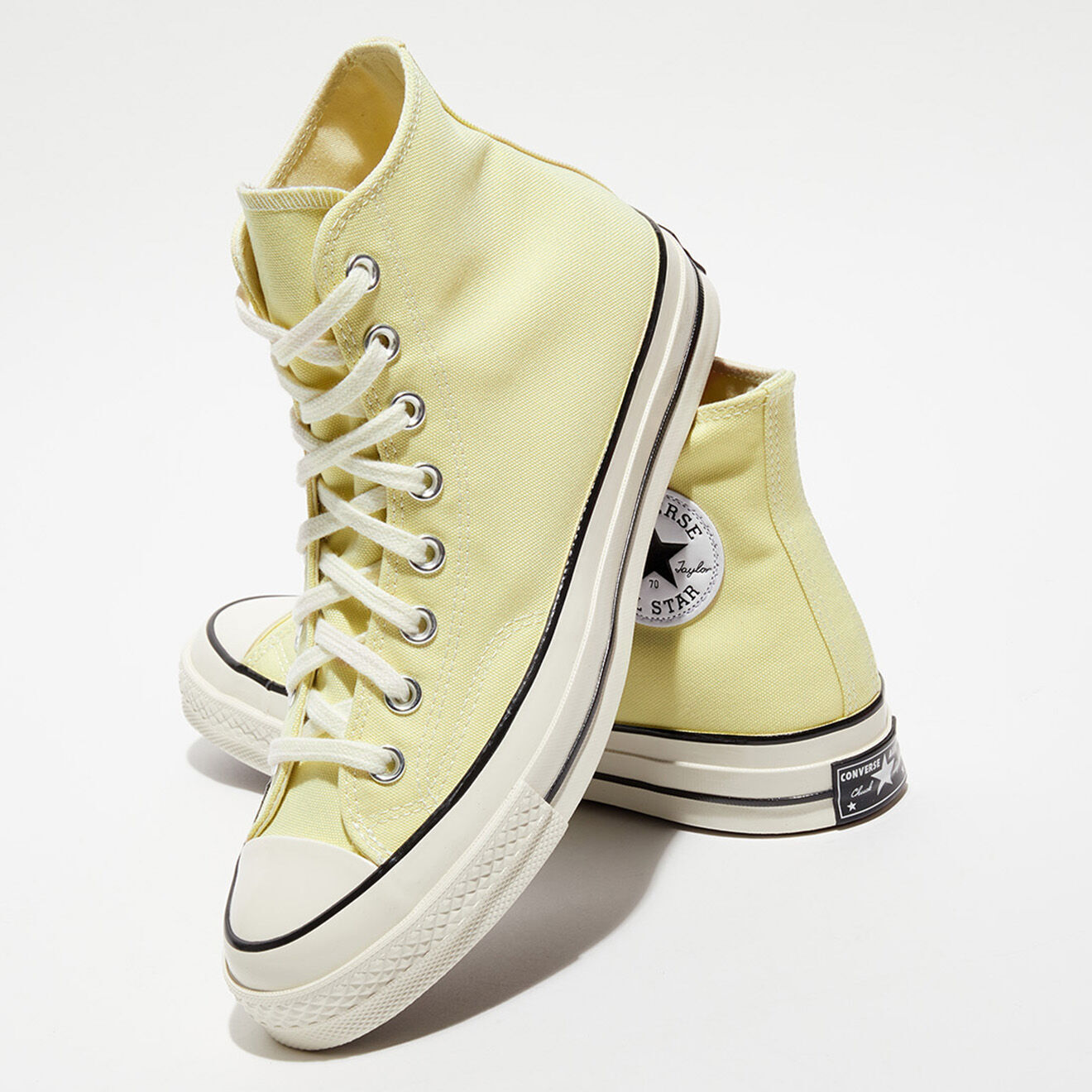 Baskets Chuck 70 No Waste jaune clair Vente privee Converse BazarChic