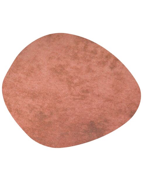 Tapis Galet rouge - 99x120 cm