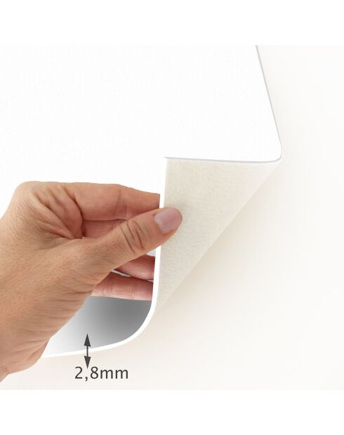 Tapis Galet rose - 99x121 cm