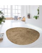 Tapis Galet brun - 66x61 cm