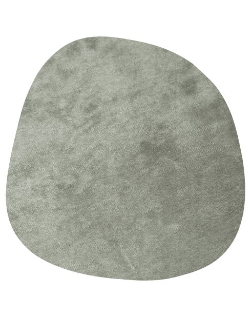 Tapis Galet gris - 136x136 cm