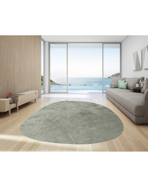 Tapis Galet gris - 65x66 cm