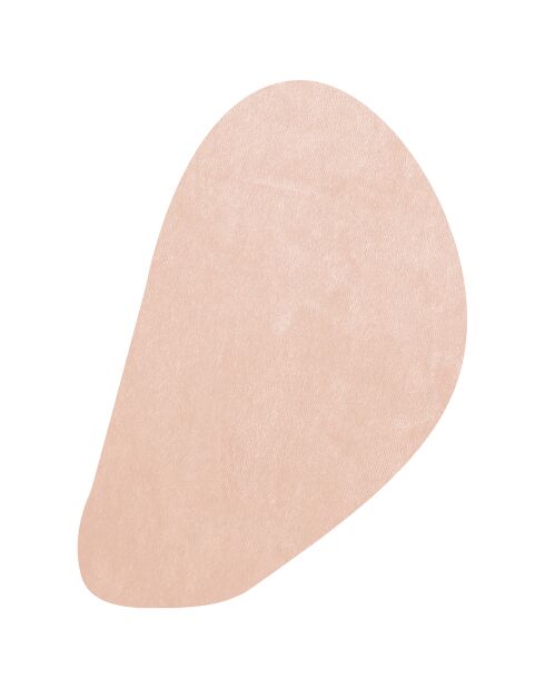 Tapis Galet rose - 66x89 cm