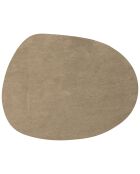 Tapis Galet brun - 90x115 cm