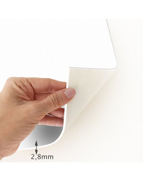 Tapis Galet perle - 196x270 cm