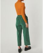 Pantalon élastique Sorah vert