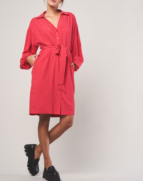 Robe courte Albane rose