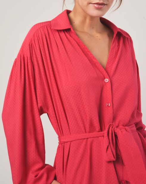 Robe courte Albane rose