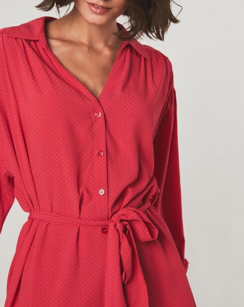 Robe courte Albane rose