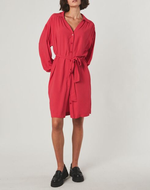 Robe courte Albane rose