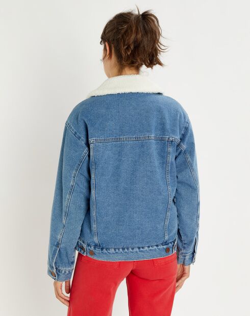 Veste en Jean Billabong x Wrangler Ride On Jacket bleue