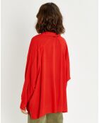 Chemise Oversize Isabelle rouge