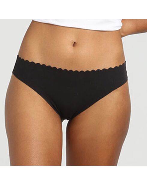 2 Strings Coton Stretch Body Touch Coton noir/blanc