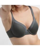 Soutien-gorge corbeille en microfibre Generous Invisible vert gris