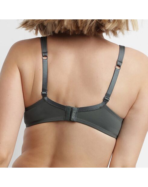 Soutien-gorge corbeille en microfibre Generous Invisible vert gris