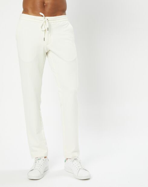 Pantalon Chino Jersey Sport écru