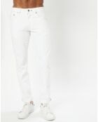 Jean Regular Fit uni blanc