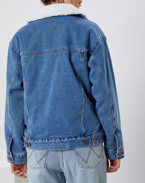 Veste en Jean Billabong x Wrangler Ride On Jacket bleue