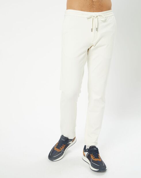 Pantalon Chino Jersey Sport écru