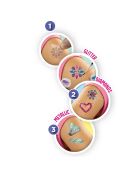 Super set per la creazione di tatuaggi 3 in 1