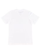 T-Shirt manches courtes Logo écriture devant blanc