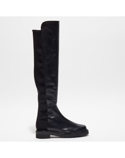 Bottes en Cuir & Textile 5050 Lift noires