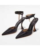 Escarpins Glam Xcurve noirs - Talon 11 cm