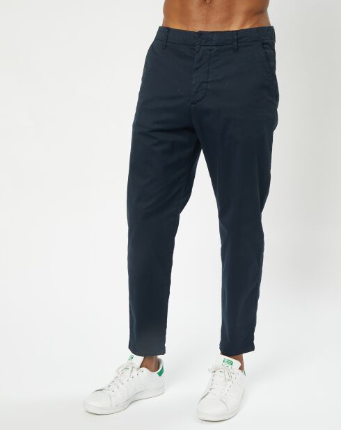 Pantalon Belsbo Jogger Coton Organic bleu marine