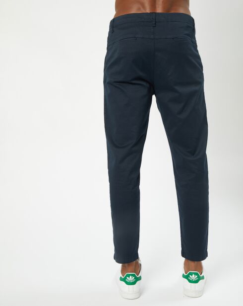 Pantalon Belsbo Jogger Coton Organic bleu marine