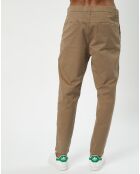 Pantalon Belsbo Jogger Coton Organic camel