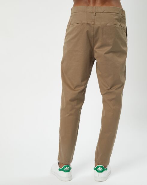 Pantalon Belsbo Jogger Coton Organic camel