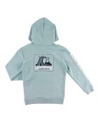 Sweat en Coton Return To The Sea bleu gris