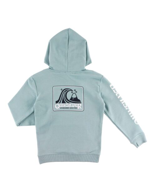 Sweat en Coton Return To The Sea bleu gris