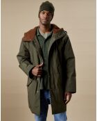 Parka Hanson olive foncé