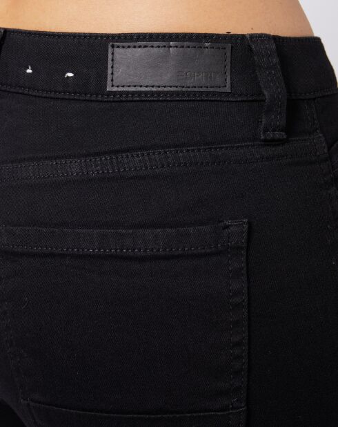 Jean Skinny en coton mélangé à teneur en stretch confortable noir