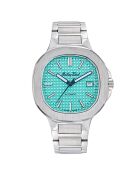 Montre Homme Automatique en Acier Evasion argentée