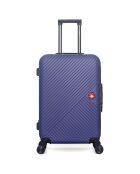 Valise Long Séjour 4 roues doubles Spiez 75 cm bleu marine